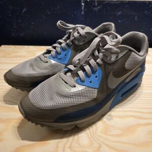 Nike Air Max 90 Hyperfuse - Midnight Fog w/ Blue Glow - Size 12